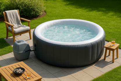 Spa gonflable rond Jacuzzi AquaLounge – 2 à 4 personnes