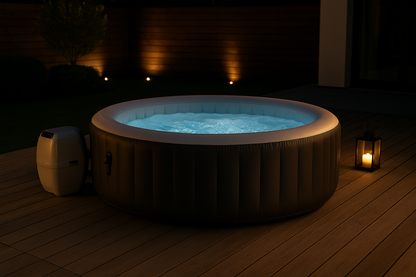 Spa gonflable rond Jacuzzi AquaLounge – 2 à 4 personnes